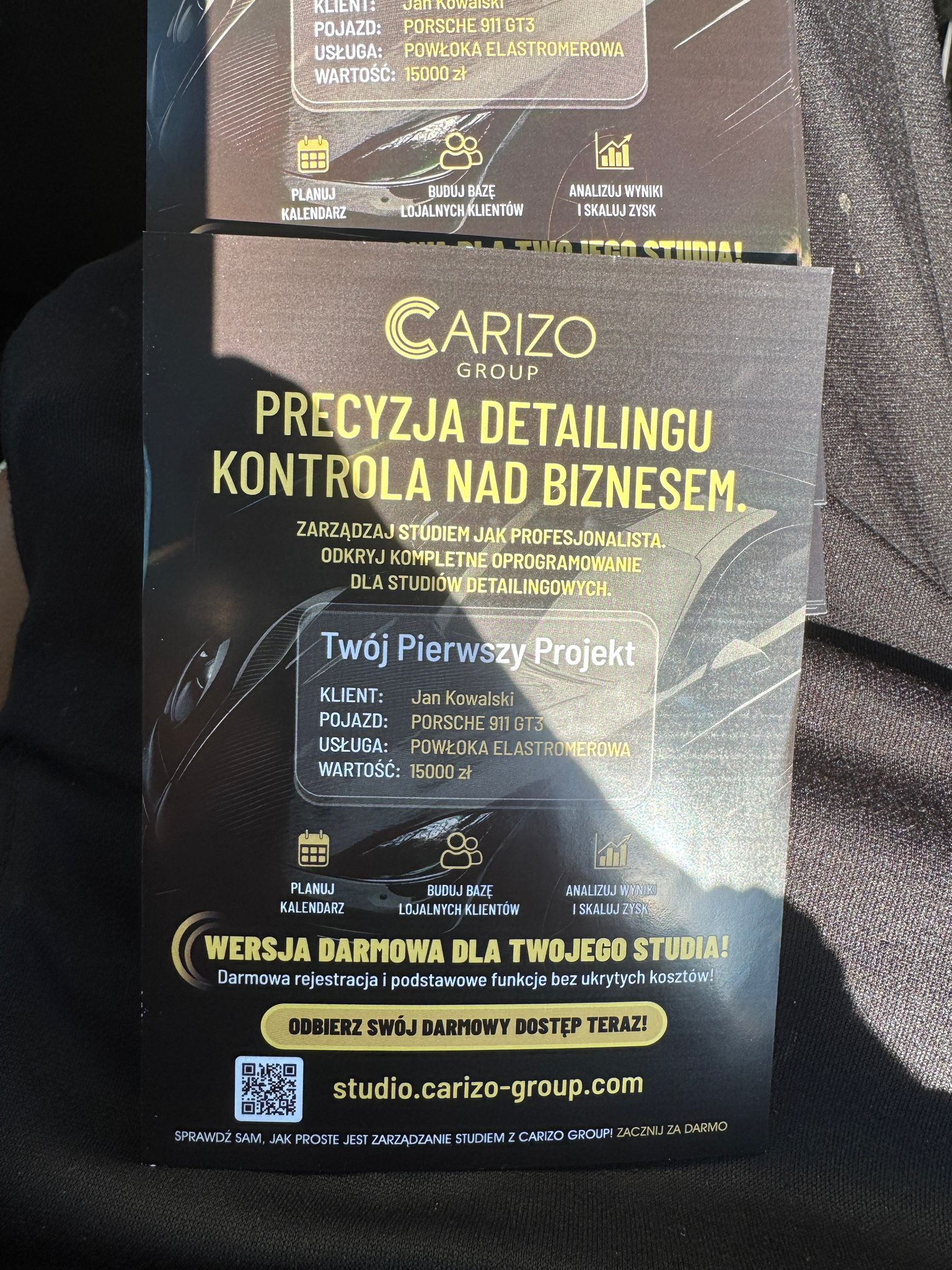 Materiał promocyjny Carizo Group